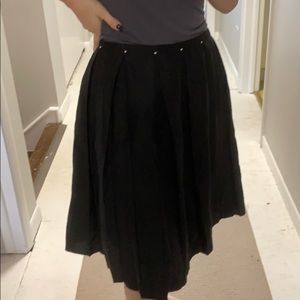 MAX STUDIO BLACK SKIRT